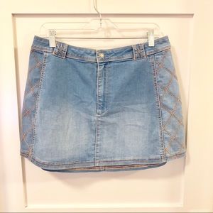 Hollister Denim Mini Skirt